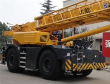XCMG 90 ton Rough Terrain Crane Hydraulic crane RT90U 4 wheel crane terrain rough for sale